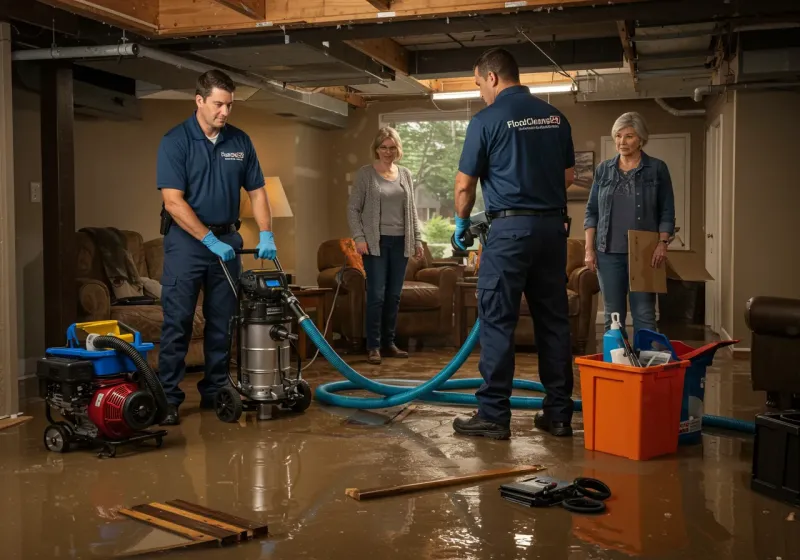 Basement Water Extraction and Removal Techniques process in Mitchell County, NC