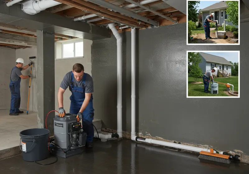 Basement Waterproofing and Flood Prevention process in Mitchell County, NC